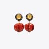 Painted Drop Earring