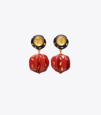 Painted Drop Earring