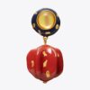 Painted Drop Earring