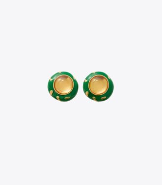 Painted Stud Earring