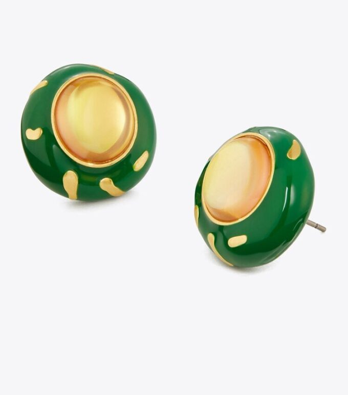 Painted Stud Earring Painted Stud Earring