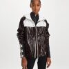 Patent Coated Cotton Anorak