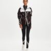 Patent Coated Cotton Anorak