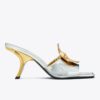 Patos Mismatched Heeled Mule