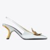 Patos Mismatched Slingback Heel Patos Mismatched Slingback Heel