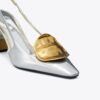 Patos Mismatched Slingback Heel Patos Mismatched Slingback Heel