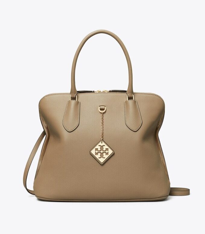 Pebbled Swing Satchel