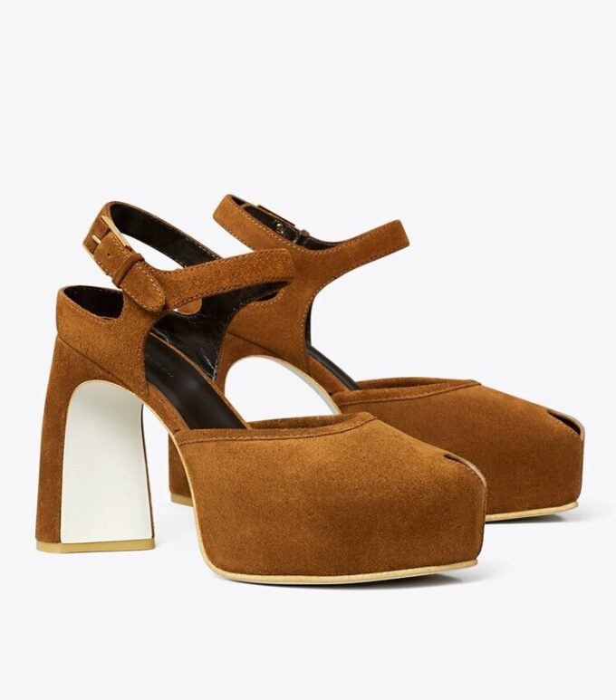 Peep-Toe Platform Sandal Peep-Toe Platform Sandal