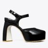 Peep-Toe Platform Sandal