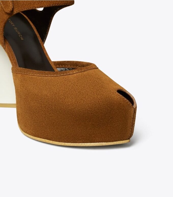 Peep-Toe Platform Sandal Peep-Toe Platform Sandal
