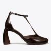 Peep-Toe T-Strap Heeled Sandal Peep-Toe T-Strap Heeled Sandal