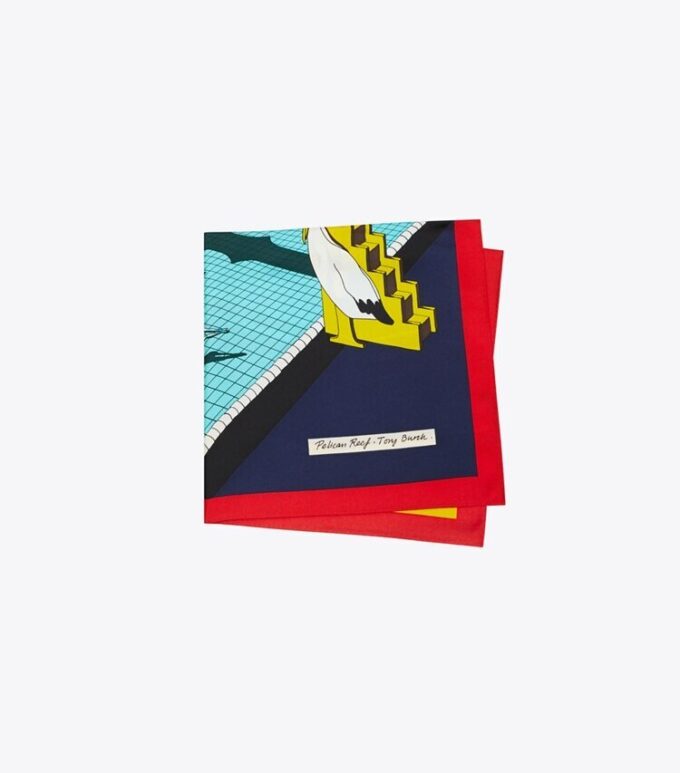 Pelican Reef Silk Neckerchief