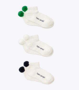 Performance Compression Pom-Pom Socks, 3-Pack Performance Compression Pom-Pom Socks, 3-Pack