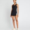 Performance Jersey Side-Slit Tennis Dress