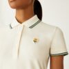 Performance Piqué Flower Polo