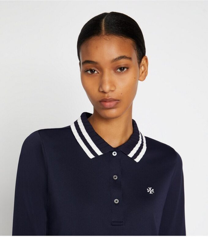 Performance Piqué Long-Sleeve Polo