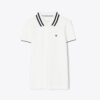 Performance Piqué Pleated Collar Polo