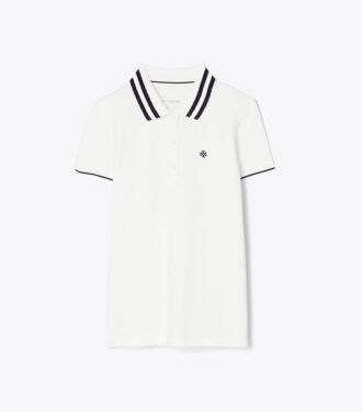 Performance Piqué Pleated Collar Polo Performance Piqué Pleated Collar Polo