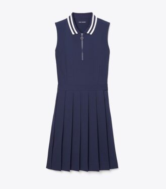 Performance Pleated Collar Golf Dress Performance Pleated Collar Golf Dress