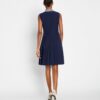 Performance Pleated Collar Golf Dress