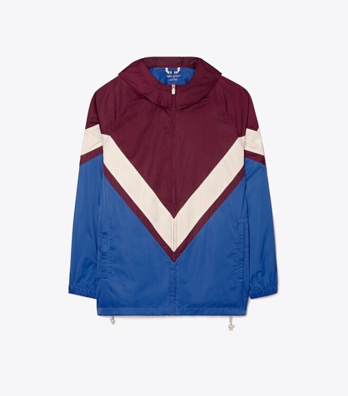 Performance Satin Chevron Running Jacket Performance Satin Chevron Running Jacket