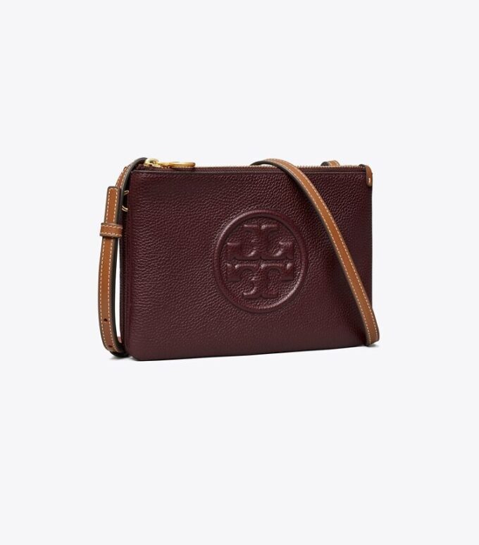 Perry Bombé Double-Zip Crossbody Perry Bombé Double-Zip Crossbody