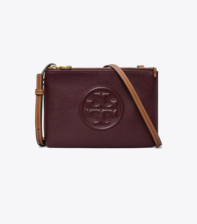 Perry Bombé Double-Zip Crossbody Perry Bombé Double-Zip Crossbody