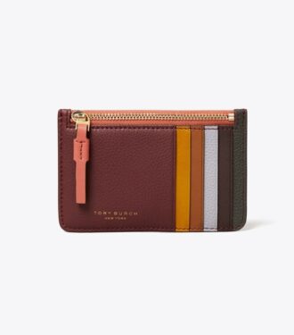 Perry Color-Block Top-Zip Card Case Perry Color-Block Top-Zip Card Case