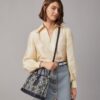 Perry T Monogram Small Triple-Compartment Tote Perry T Monogram Small Triple-Compartment Tote