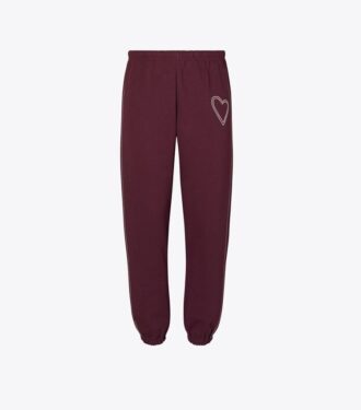 Pick Stitch Heart French Terry Sweatpant Pick Stitch Heart French Terry Sweatpant
