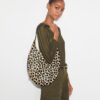 Pierced Calf Hair Handbag