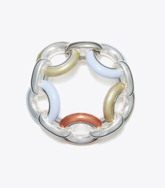 Pierced Chain Bracelet