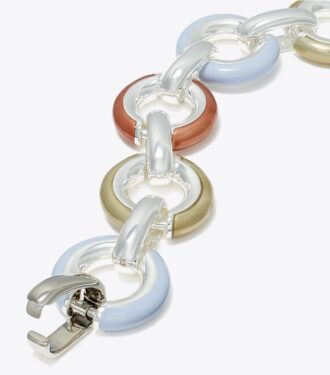 Pierced Chain Bracelet