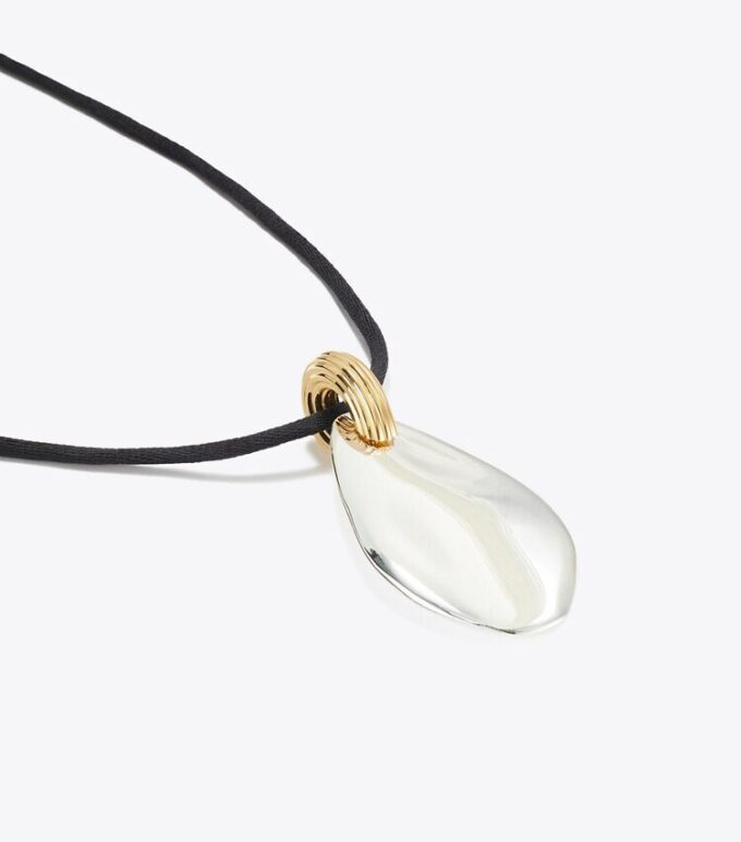 Pierced Large Pendant Necklace Pierced Large Pendant Necklace