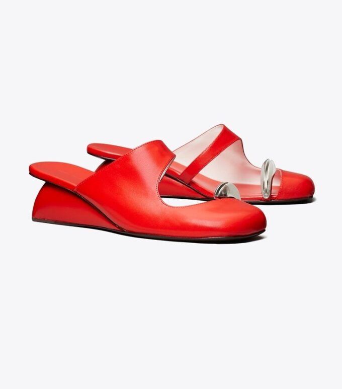 Pierced Mule Wedge Pierced Mule Wedge