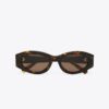 Pierced Oval Sunglasses