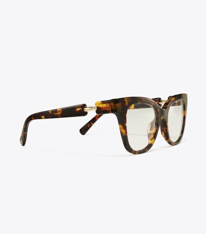 Pierced Oversized Cat-Eye Eyeglasses Pierced Oversized Cat-Eye Eyeglasses