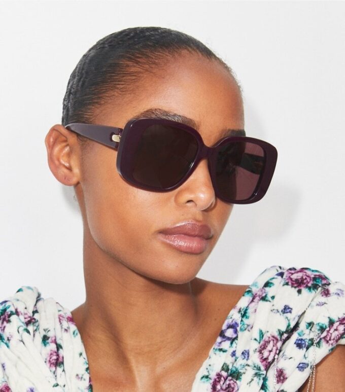 Pierced Oversized Square Sunglasses Pierced Oversized Square Sunglasses
