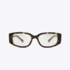 Pierced Rectangle Eyeglasses