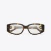 Pierced Rectangle Eyeglasses