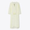 Plaid Cotton Caftan