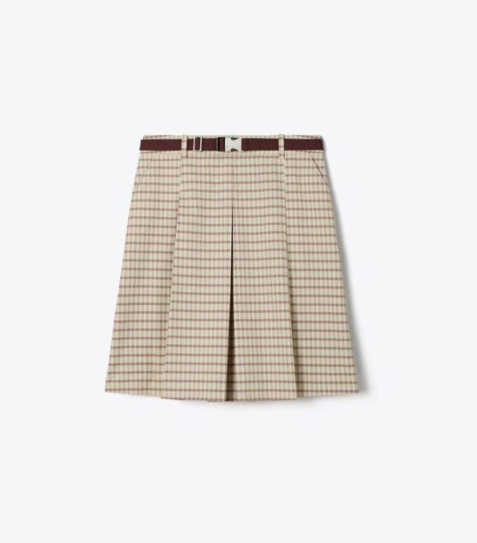 Plaid Golf Skirt