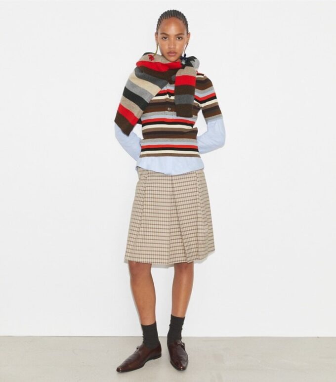 Plaid Golf Skirt