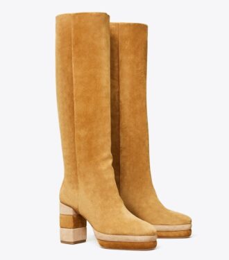 Platform Knee Boot