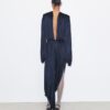 Pleated Draped Viscose Dress Pleated Draped Viscose Dress