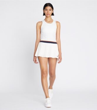 Pleated Mini Tennis Skirt