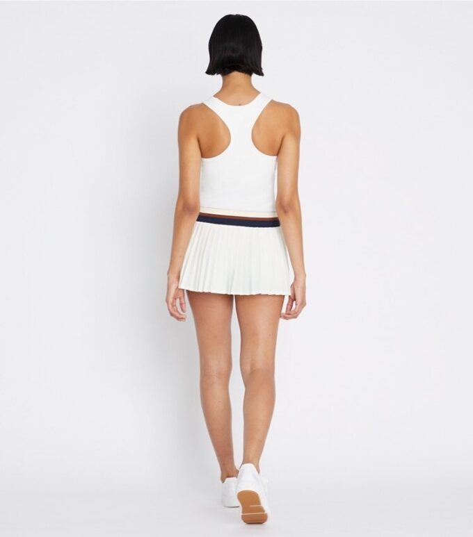 Pleated Mini Tennis Skirt