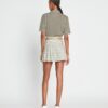 Pleated Printed Tennis Skirt