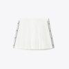 Pleated Side Logo Tennis Skirt