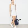 Pleated Side Logo Tennis Skirt